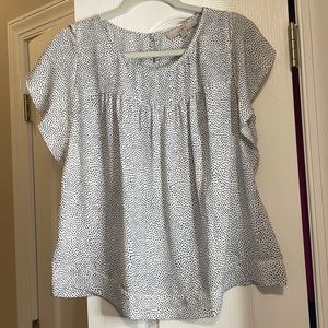 Loft Flutter Sleeve Shirt